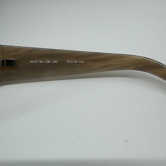 Maui Jim Blue Water MJ236-25C Brown Stripe Sunglasses Frame Only H11541 - Picture 6 of 8